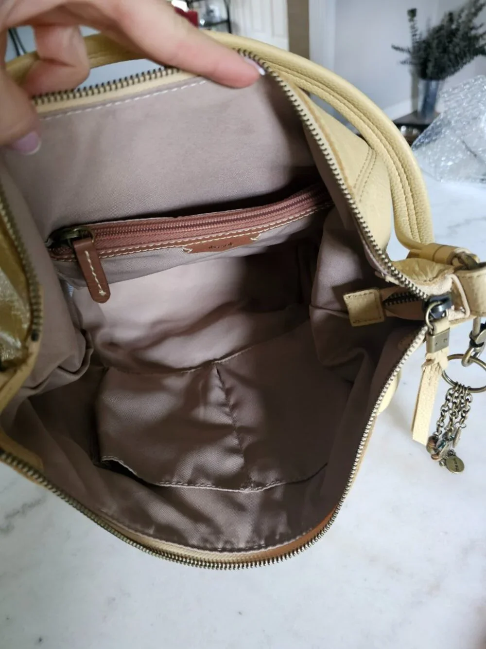 The Sak Medium Hobo Bag and Matching Wallet